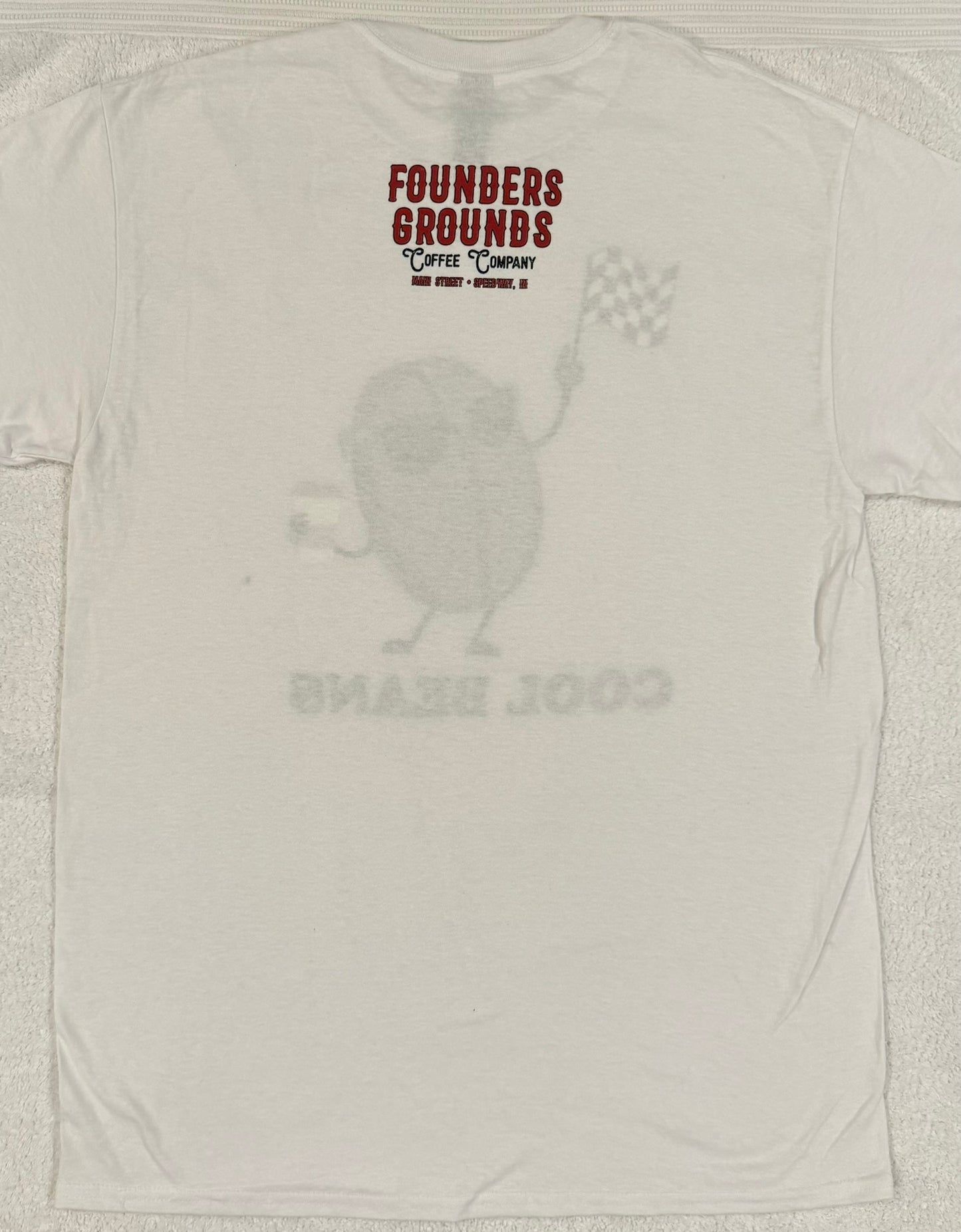 Cool Beans short sleeve shirt- White