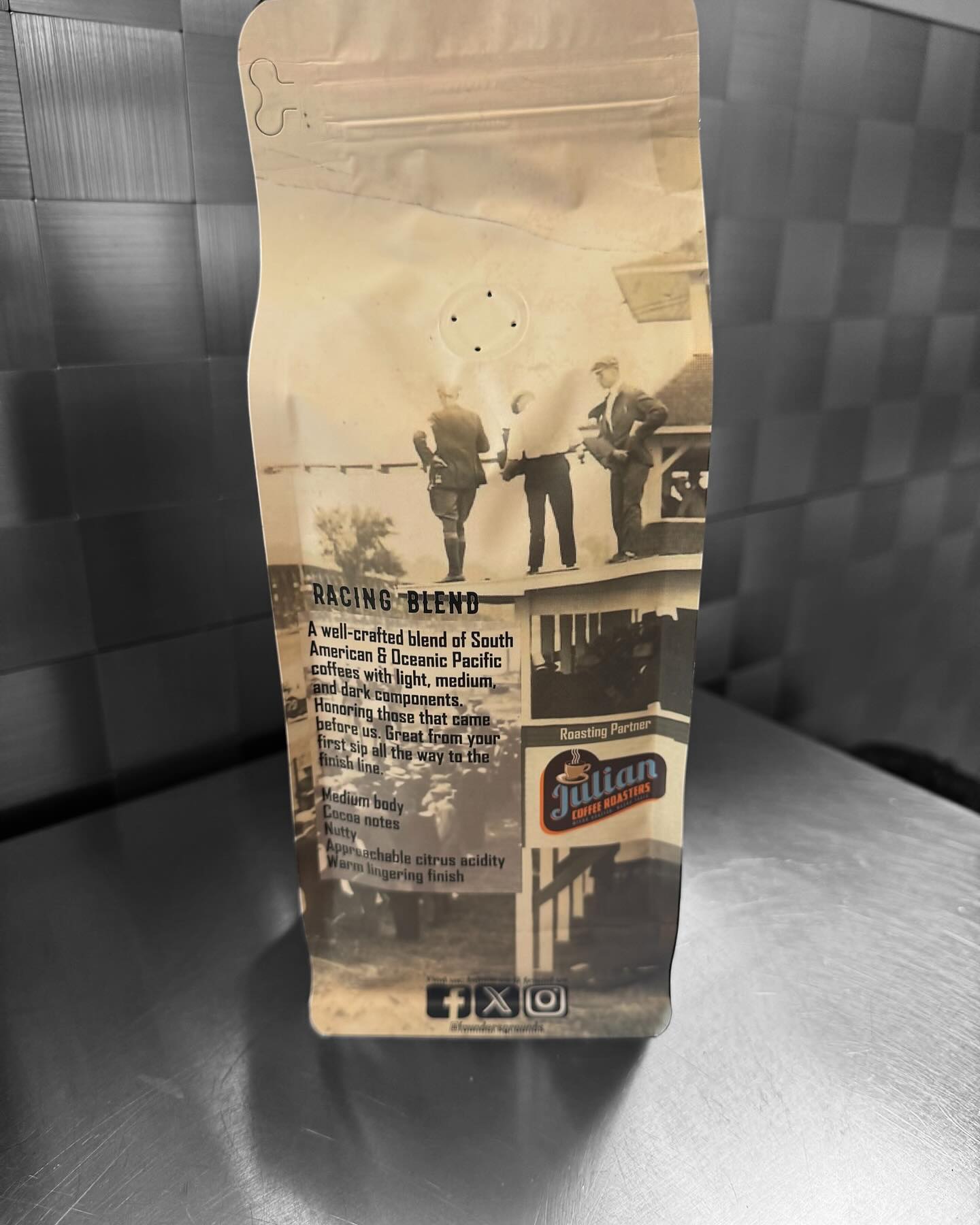 Racing Blend- 12 oz whole bean coffee