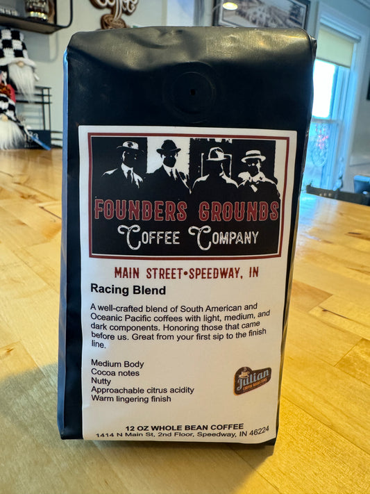 Racing Blend- 12 oz whole bean coffee